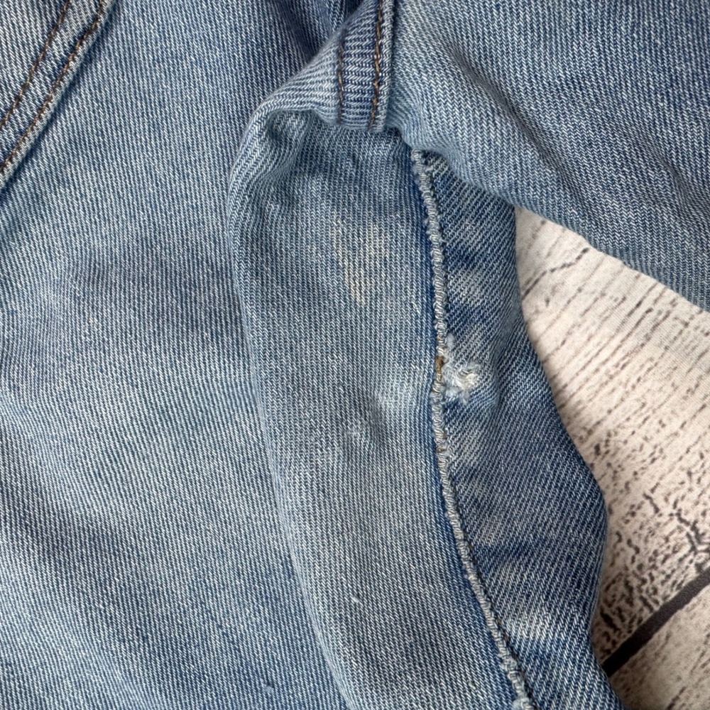 Madewell 10 High-Rise Skinny Crop Jeans Medium‎ Wash Blue Size 30 - Picture 12 of 12